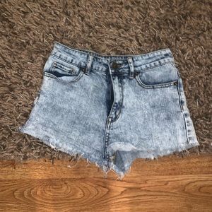 jean shorts